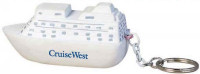 Key Chains: Cruise Ship Stress Ball Keychains